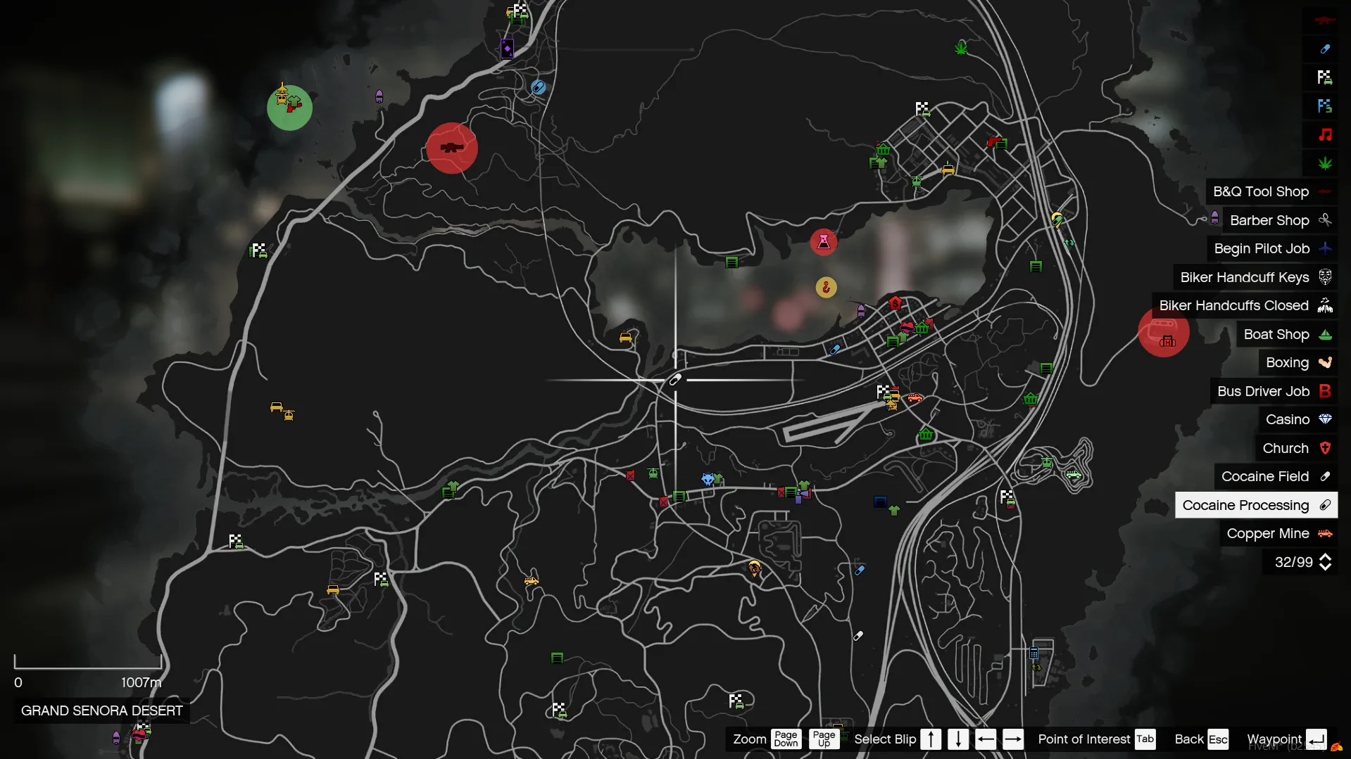 Processing waypoint