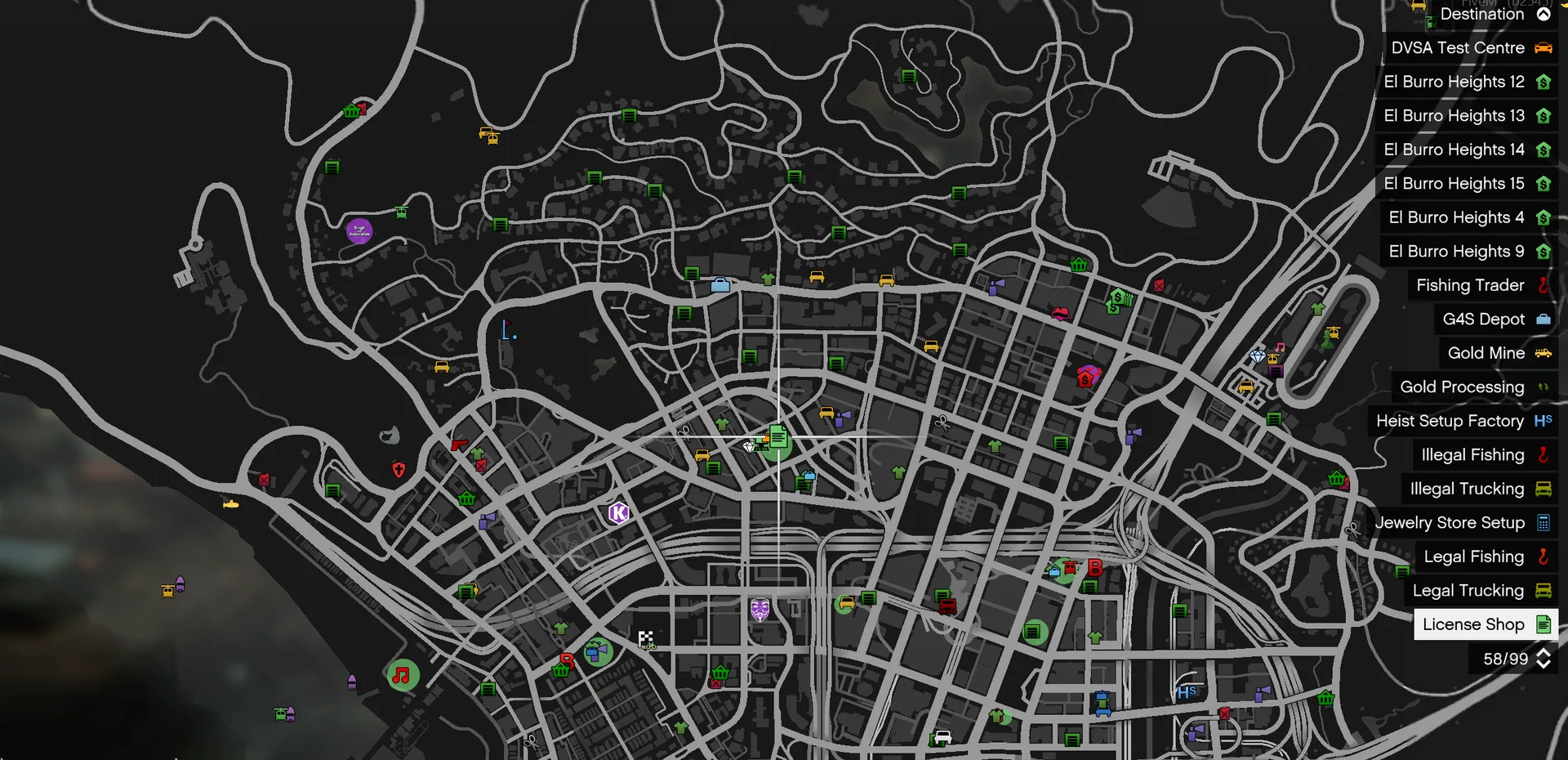 1. Head down to the City hall, located on the map above